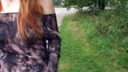 Veronica - Redhead Teen fucked for the Money
