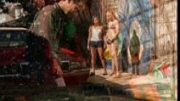 Lesbian car wash